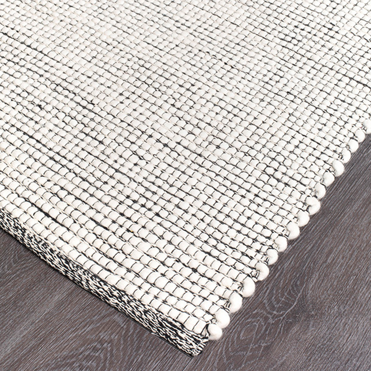Daisy Black Rug