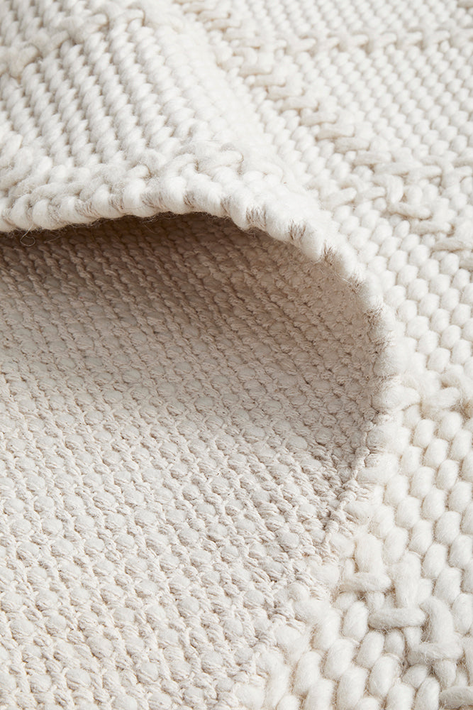 Bloom White Rug